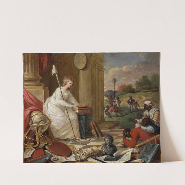 Study For Liberty Displaying the Arts and Sciences by Samuel Jennings