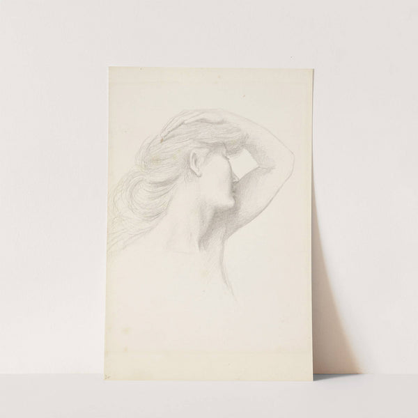 Study For Luna by Evelyn De Morgan
