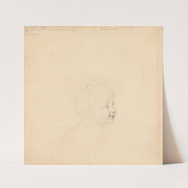 Study for Master William Wilberforce (1824) by John Linnell