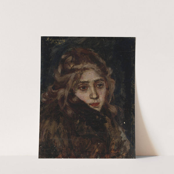 Study For Menshikov At Beriozov by Vasily Surikov