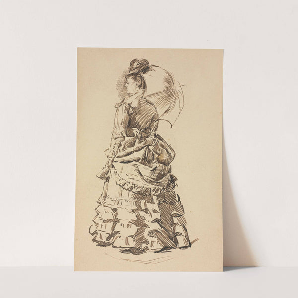 Study for “Mind and Matter” by Charles Samuel Keene