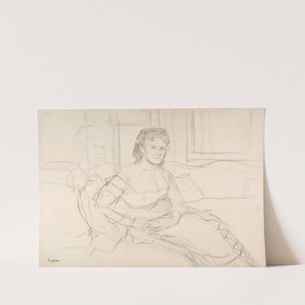 Study for Mme Théodore Gobillard (1869) by Edgar Degas