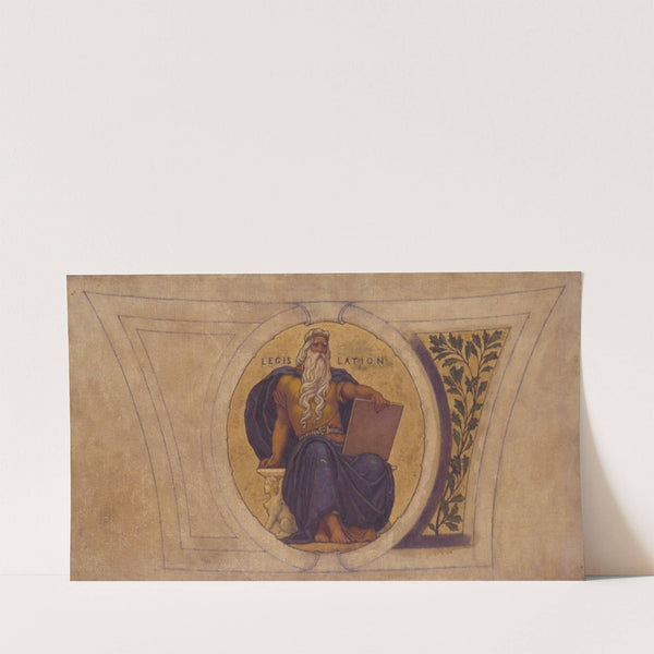 Study for Mosaic, Wisconsin State Capital, ‘Legislation’ (1913) by Kenyon Cox