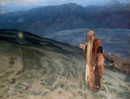 Study for Moses and the Burning Bush