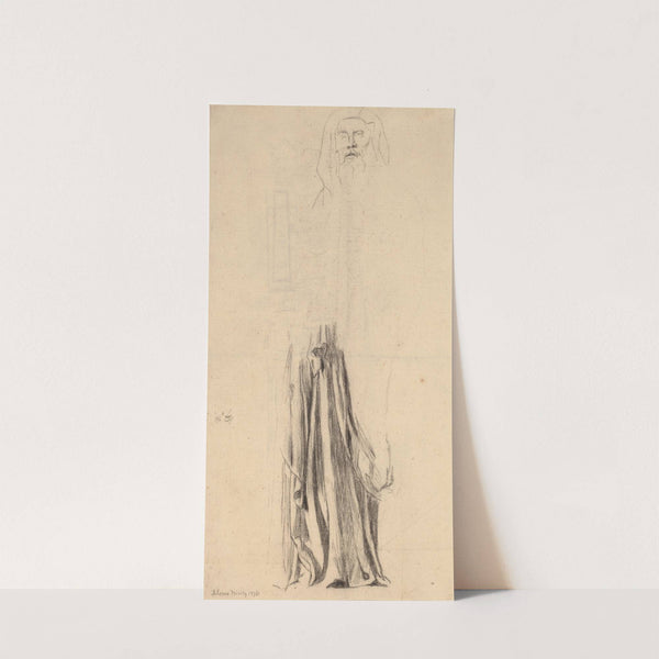 Study for Moses - Trinity Church, Boston by John La Farge