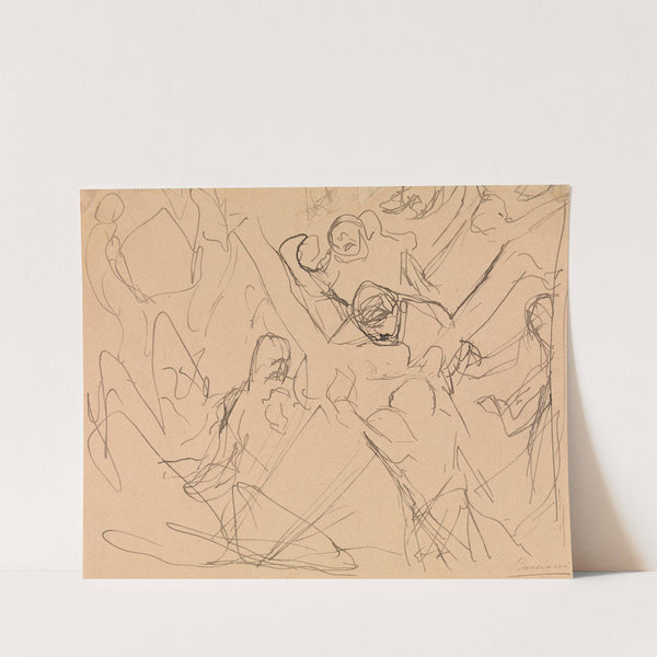 Study for 'Mourning' by Umberto Boccioni