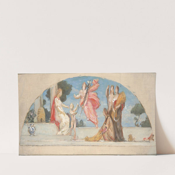 Study for mural, Union Trust Company Building, ‘The Sources of Wealth’ (ca. 1903) by Kenyon Cox