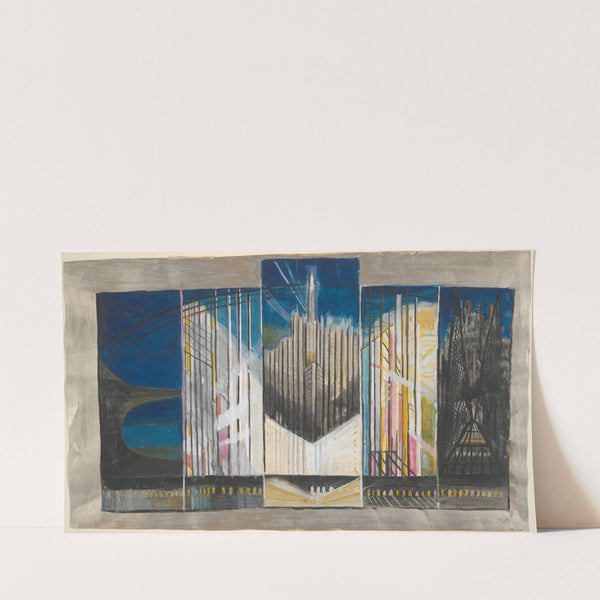 Study for New York Interpreted (1920–22) by Joseph Stella