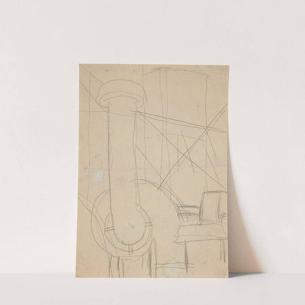 Study for Pacquebot ‘Paris’ (ca. 1921–22) by Charles Demuth