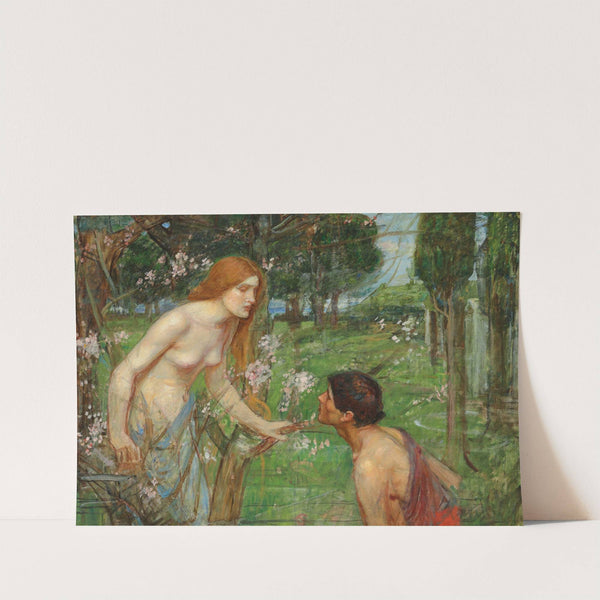 Study for 'Phyllis and Demophoön' by John William Waterhouse