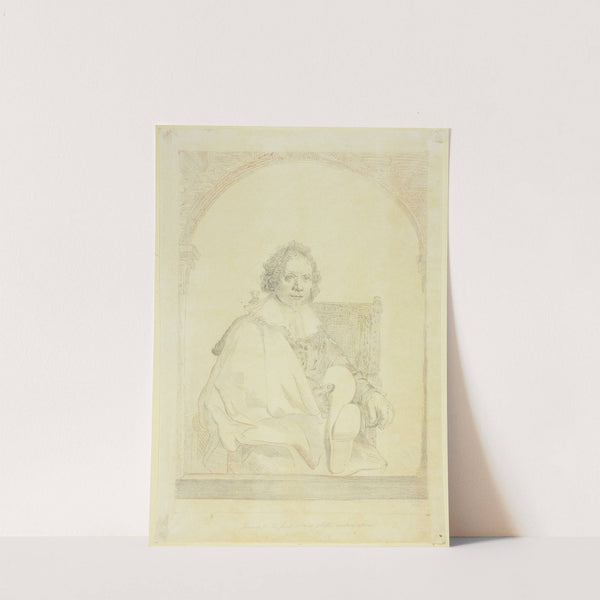 Study for Portrait of a Man in an Arm Chair by Christiaan Josi