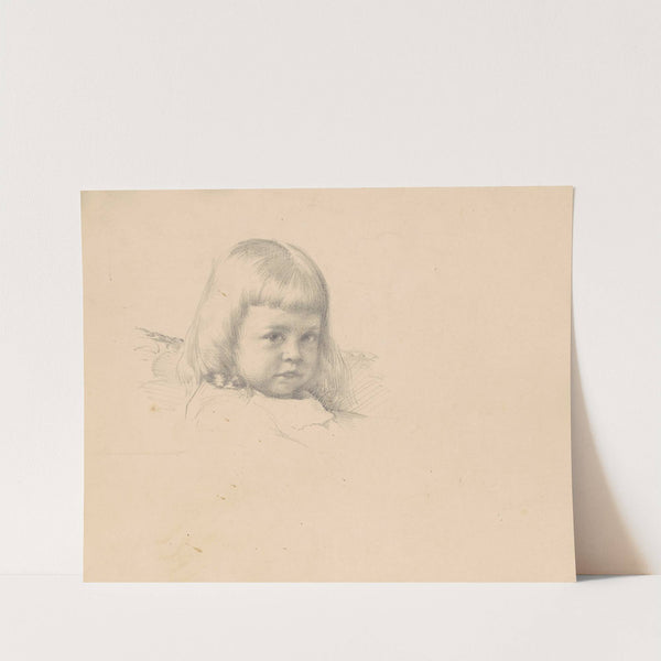 Study for 'Portrait of Esther Haydin' by Robert William Vonnoh