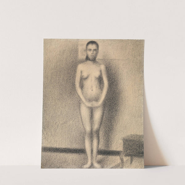 Study for ‘Poseuses’ (1886-87) by Georges Seurat