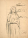 Study for ‘Première Communion’ (1851)