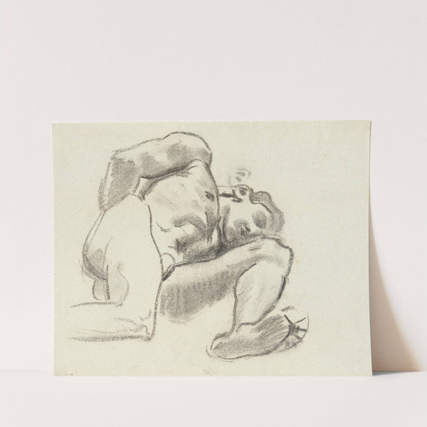 Study for Prometheus, rondel, Rotunda, Museum of Fine Arts Boston by John Singer Sargent