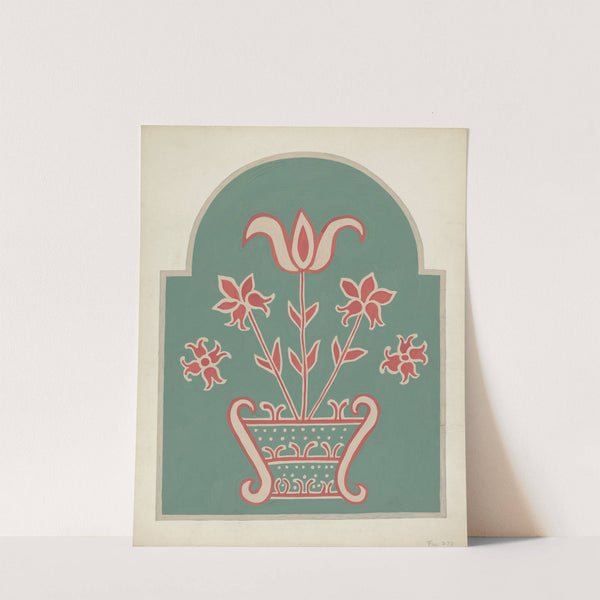 Study for Proposed Portfolio Decorated Chests of Rural Pennsylvania by American 20th Century