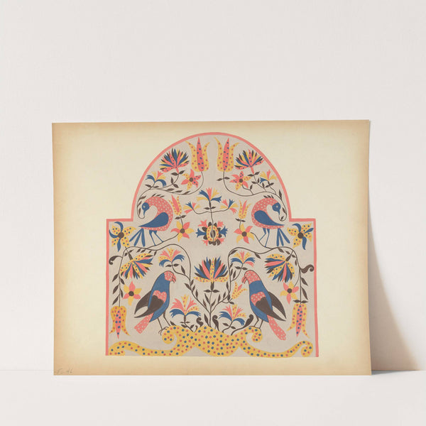 Study for Proposed Portfolio Decorated Chests of Rural Pennsylvania by American 20th Century