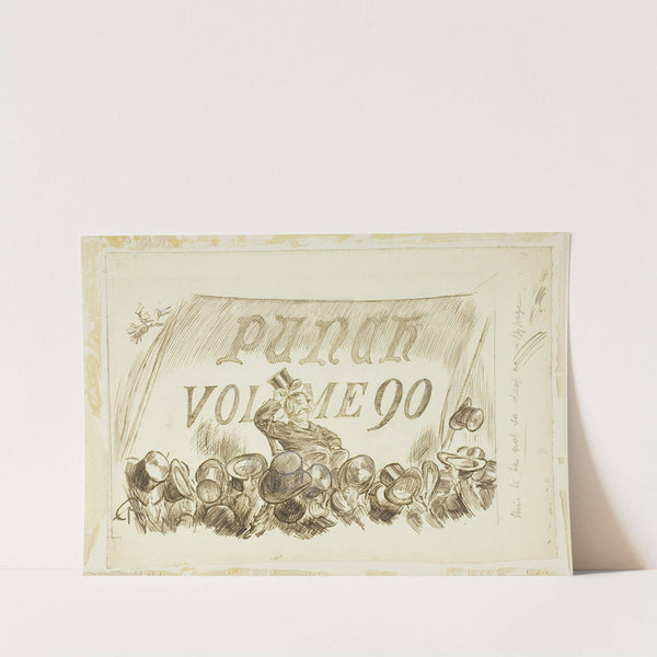 Study for Punch, Volume 90 by Charles Samuel Keene