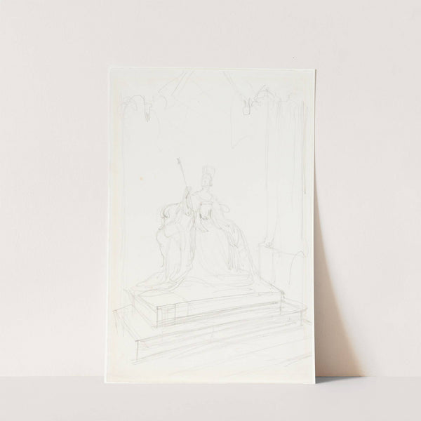 Study for 'Queen Victoria' by Sir George Hayter