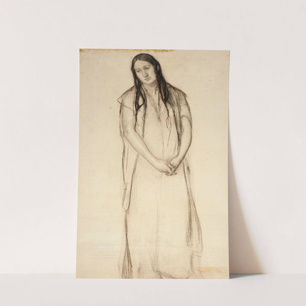 Study for Rachel from The Mothers of the Bible (ca. 1898) by Henry Ossawa Tanner