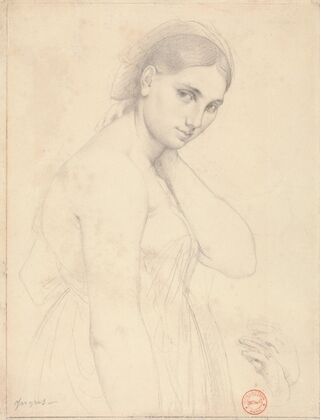Study for ‘Raphael and the Fornarina’