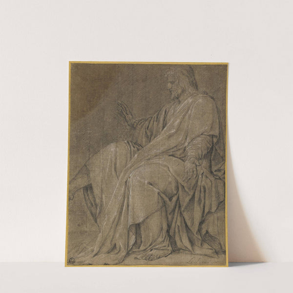Study for Saint Louis Healing the Sick by Eustache Le Sueur