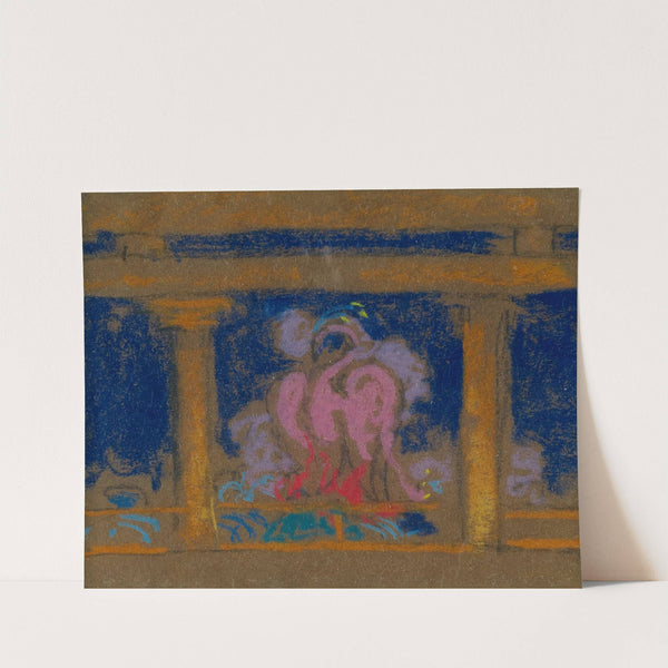 Study for Scene in the Daughter of Heaven, Santa Fe 2 (1915) by William Penhallow Henderson