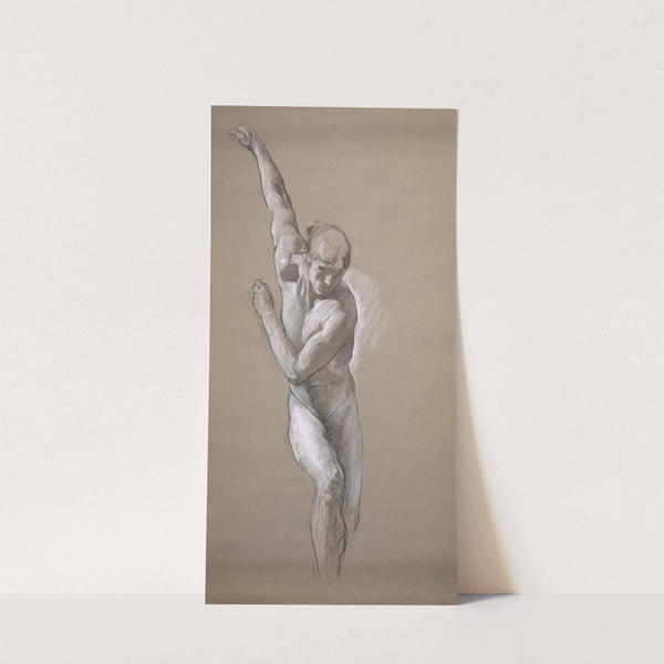 Study for Science Discovering the Treasures of the Earth. (1969) by Edwin Austin Abbey