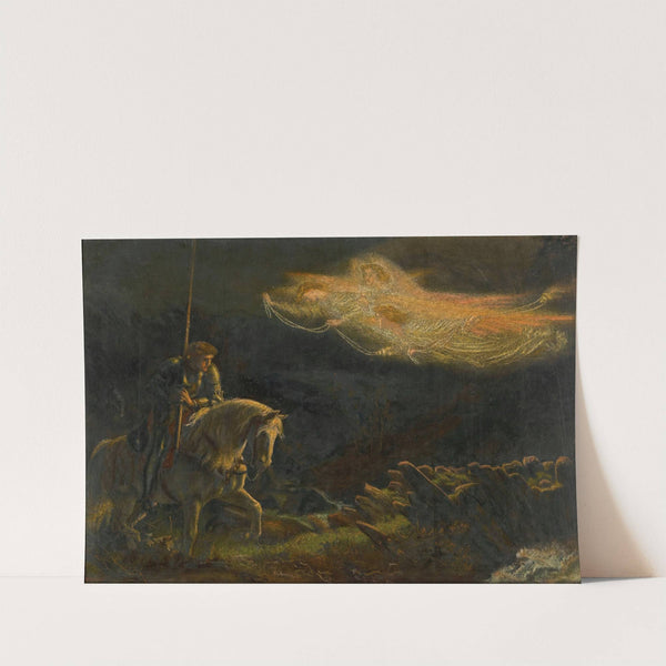 Study for Sir Galahad – The quest for the holy grail by Arthur Hughes