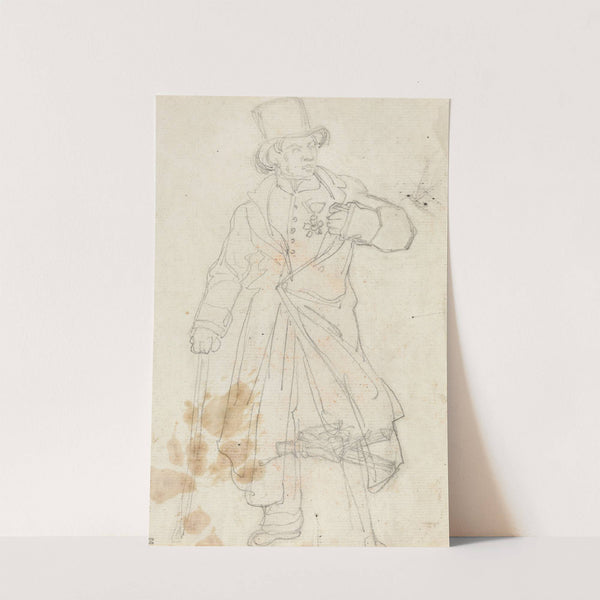 Study for 'Swiss Sentry at the Louvre' by Théodore Géricault