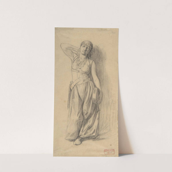 Study for 'The Almeh' by Charles Bargue