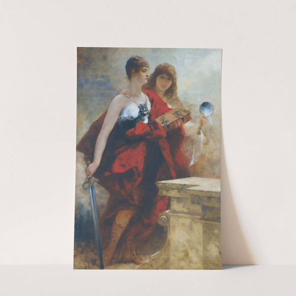 Study For The Apotheosis Of Emperor Wilhelm I (1888) by Ferdinand Keller