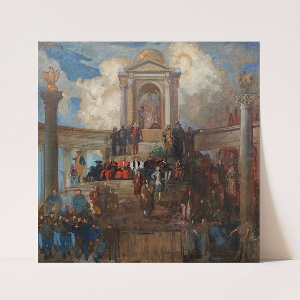 Study for The Apotheosis of Pennsylvania, House of Representatives Chamber, Pennsylvania State Capitol, Harrisburg (ca. 1902–1911) by Edwin Austin Abbey