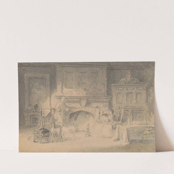 Study for 'The Bailey Family' by Robert Walter Weir