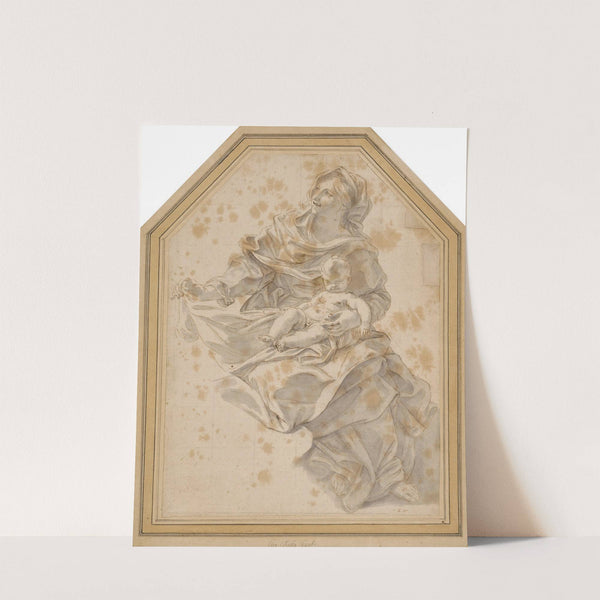 Study for The Birth of St. John the Baptist by Giovanni Battista Gaulli