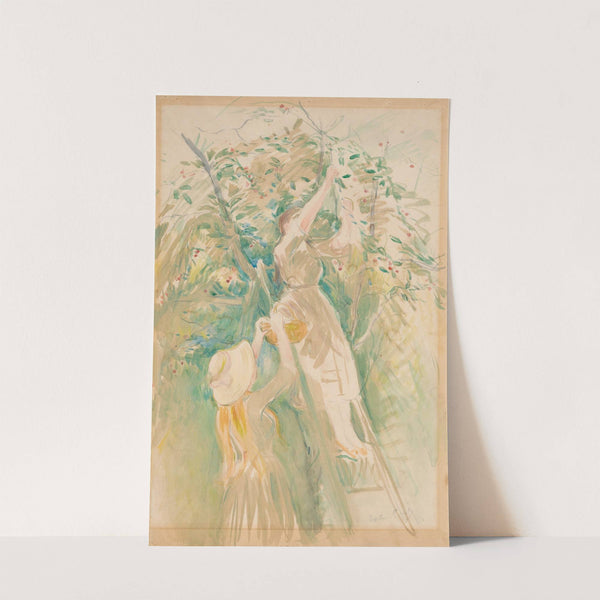 Study for The Cherry Tree by Berthe Morisot