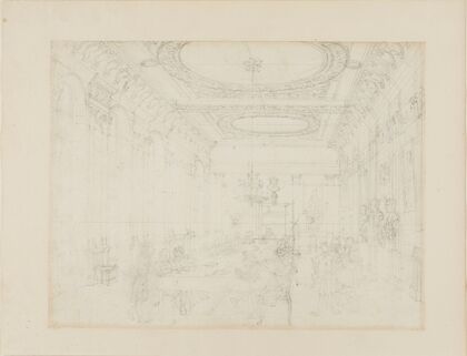 Study for The College of Physicians, from Microcosm of London