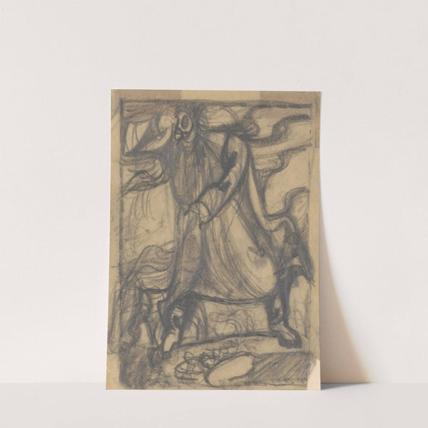 Study for the Cover of J. Jánošík I. by Ján Novák