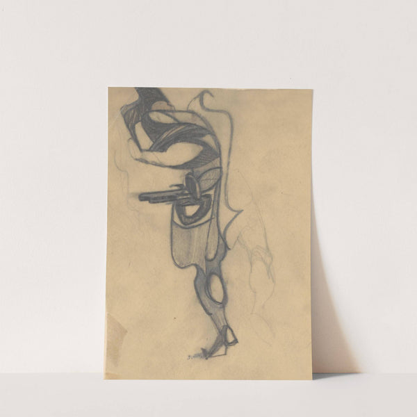 Study for the Cover of J. Jánošík III. by Ján Novák