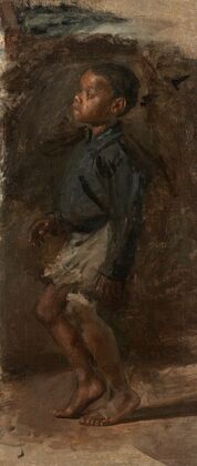 Study for ‘The Dancing Lesson’; The Boy (1877) — size preview