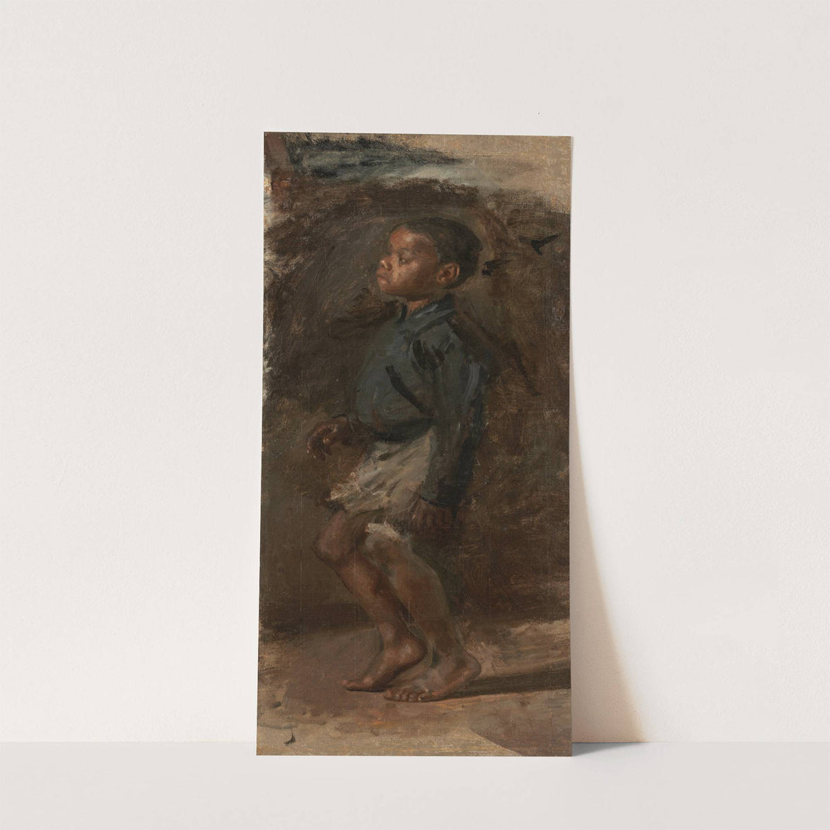 Study for ‘The Dancing Lesson’; The Boy (1877) by Thomas Eakins