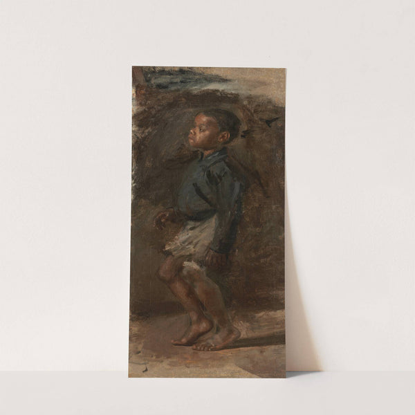 Study for ‘The Dancing Lesson’; The Boy (1877) by Thomas Eakins