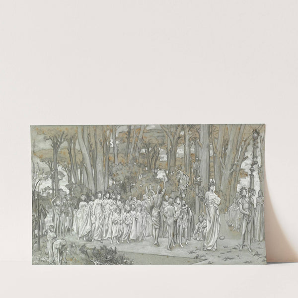 Study For The Daphnephoria by Frederic Leighton