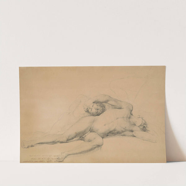 Study for The Death of General Montgomery in the Attack on Quebec, December 31, 1775 by John Trumbull