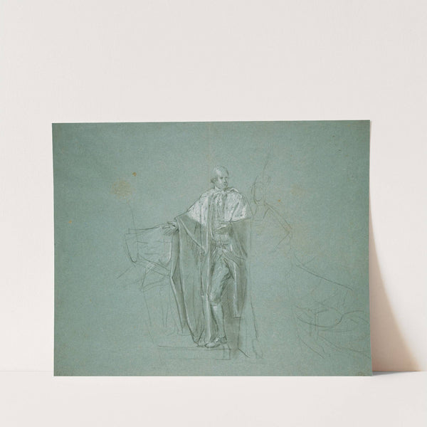 Study for 'The Death of the Earl of Chatham' by John Singleton Copley