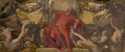 (Study for the Decorative Panel) Gambrinus (1875–1884)