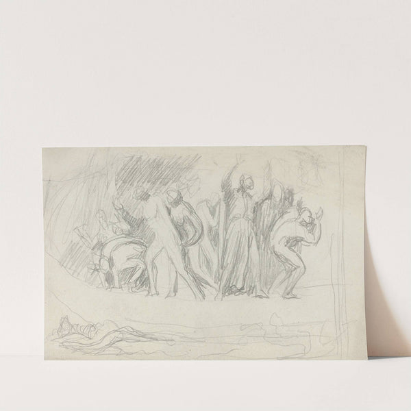 Study for 'The Deluge' by George Romney