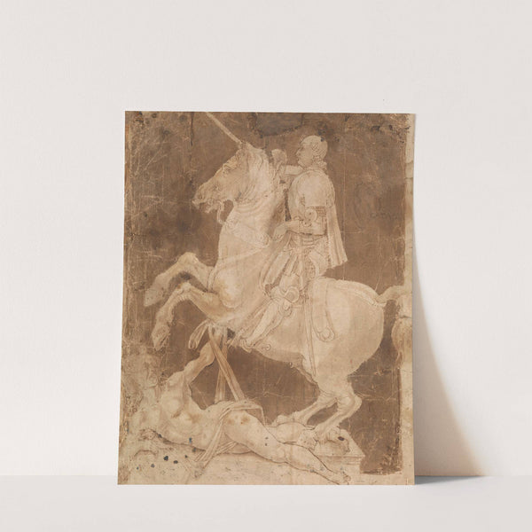 Study for the Equestrian Monument to Francesco Sforza by Antonio del Pollaiuolo