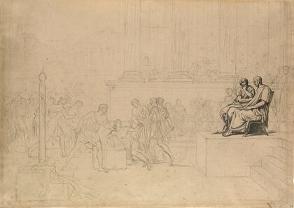 Study for the Execution of the Sons of Brutus