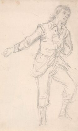 Study for the Figure of Gulliver